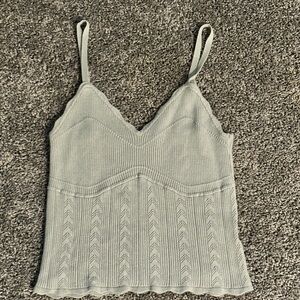 Elegant Mint Green Women's Top